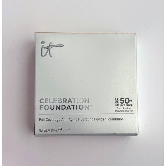 IT Celebration Foundation SPF 50+ Full Coverage Anti-Aging Powder Foundation - Picture 1 of 5